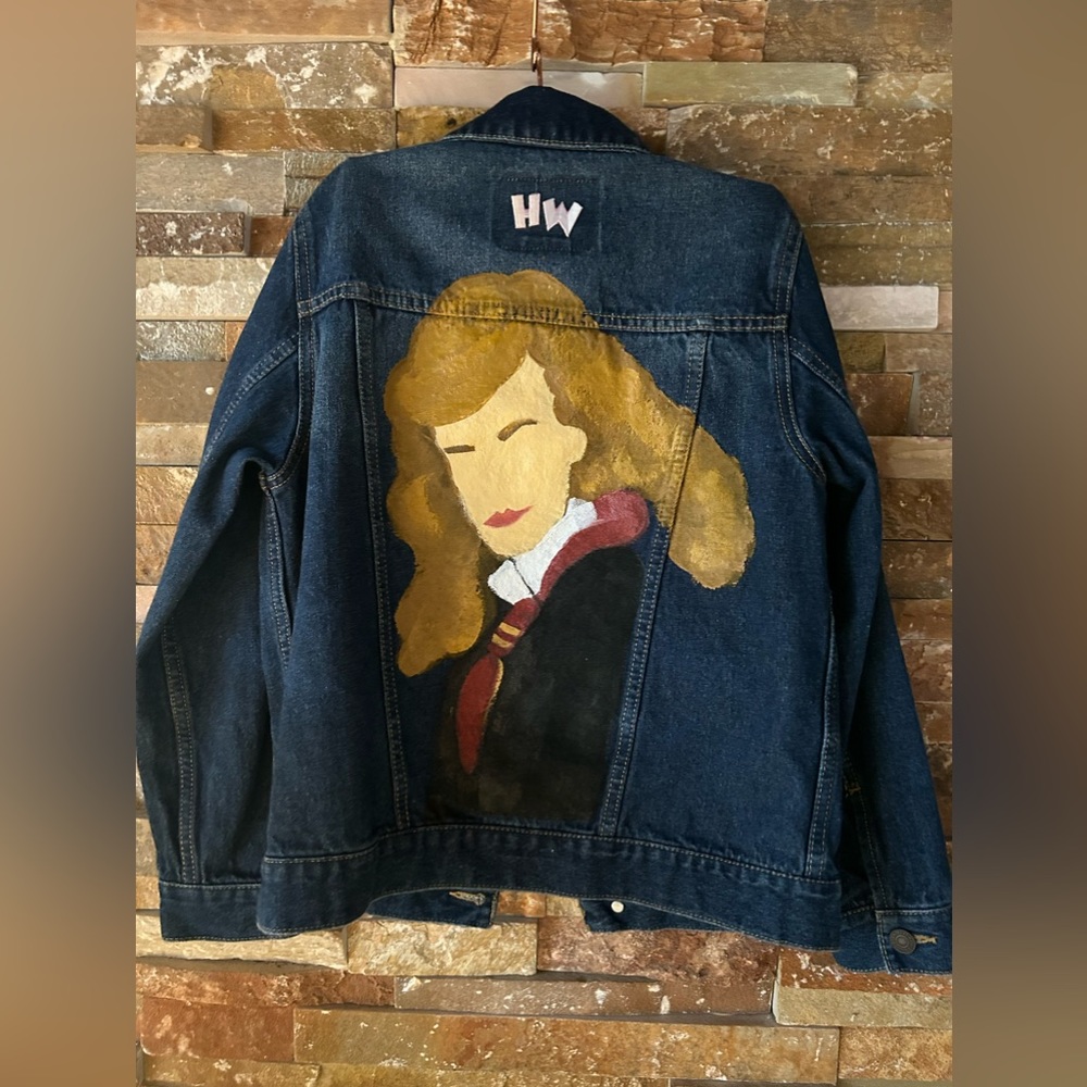 Custom painted jackets e.g Harry Potter Hermoine